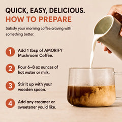 AMORIFY MUSHROOM COFFEE AMORIFY