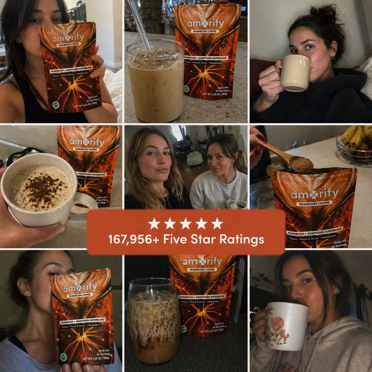 AMORIFY MUSHROOM COFFEE AMORIFY