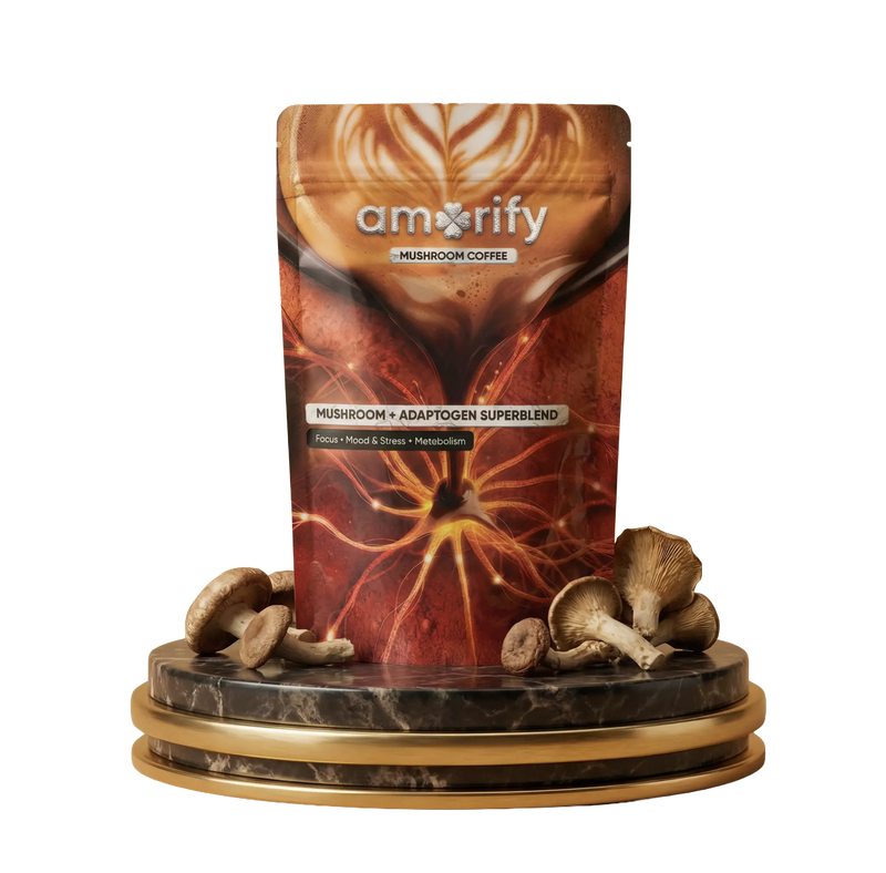AMORIFY MUSHROOM COFFEE AMORIFY